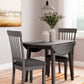 Shullden Drop Leaf Dining Table and Two Chairs