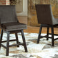 Tallenger UPH Swivel Barstool (2/CN)