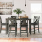 Caitbrook Counter Height Dining Table and Bar Stools 7piece set