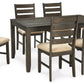 Rokane Dining Table and Chairs (Set of 7)