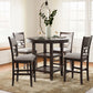 Langwest Counter Height Dining Table and 4 Barstools (Set of 5)