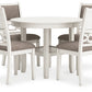 Erinberg Dining Table and 4 Chairs (Set of 5)