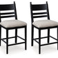 Greddinton Upholstered Barstool (2/CN)
