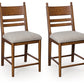 Greddinton Upholstered Barstool (2/CN)