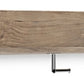Oliah Wall Mounted Coat Rack with Shelf
