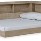Oliah Full Bookcase Storage Bed