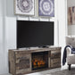 Derekson TV Stand with Electric Fireplace