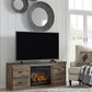 Trinell TV Stand with Electric Fireplace
