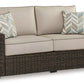 Coastline Bay Outdoor Loveseat with Cushion