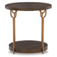 Brazburn Round End Table