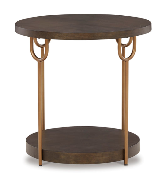 Brazburn Round End Table