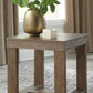 Cariton Square End Table