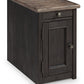 Tyler Creek Chairside End Table with USB Ports & Outlets