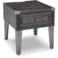 Todoe End Table with USB Ports & Outlets