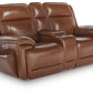 Healy Pier Power Reclining Loveseat with Console