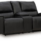 Glossmore Reclining Loveseat with Console