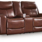 Next Move Power Reclining Loveseat with Console