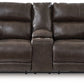 Crossplex Power Reclining Loveseat with Console