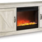 Bellaby 63" TV Stand with Fireplace