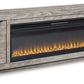 Naydell 92" TV Stand with Electric Fireplace
