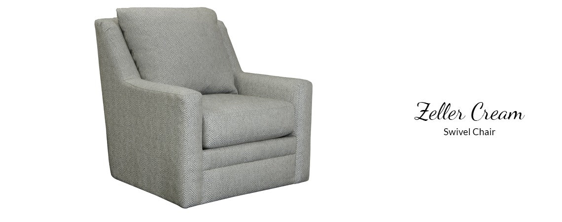 Zeller Cream Swivel Chair by Jackson Furniture