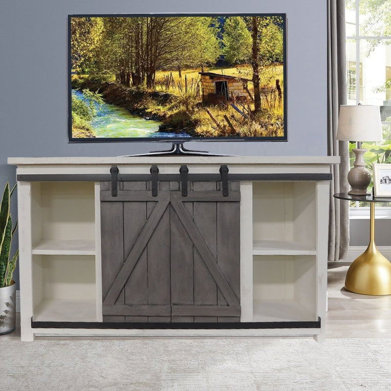 Sliding Barn Door TV Stand – Comfort Collective